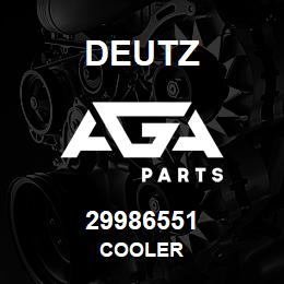 29986551 Deutz COOLER | AGA Parts