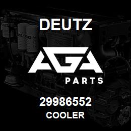 29986552 Deutz COOLER | AGA Parts