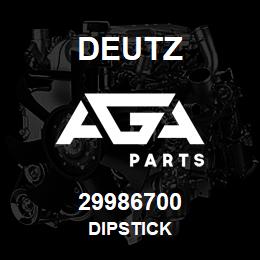 29986700 Deutz DIPSTICK | AGA Parts