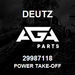 29987118 Deutz POWER TAKE-OFF | AGA Parts