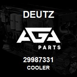 29987331 Deutz COOLER | AGA Parts