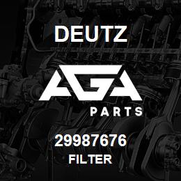 29987676 Deutz FILTER | AGA Parts