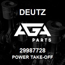 29987728 Deutz POWER TAKE-OFF | AGA Parts