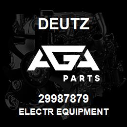 29987879 Deutz ELECTR EQUIPMENT | AGA Parts