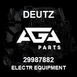 29987882 Deutz ELECTR EQUIPMENT | AGA Parts