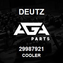 29987921 Deutz COOLER | AGA Parts