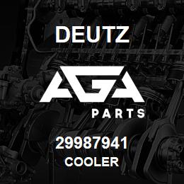 29987941 Deutz COOLER | AGA Parts