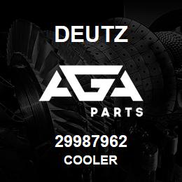 29987962 Deutz COOLER | AGA Parts