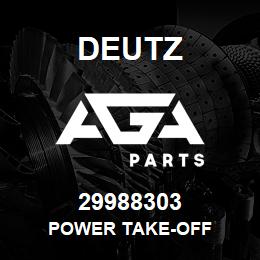 29988303 Deutz POWER TAKE-OFF | AGA Parts