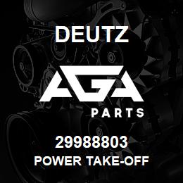 29988803 Deutz POWER TAKE-OFF | AGA Parts