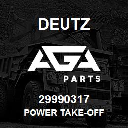 29990317 Deutz POWER TAKE-OFF | AGA Parts