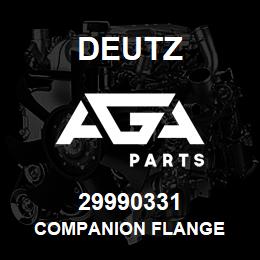 29990331 Deutz COMPANION FLANGE | AGA Parts