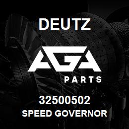 32500502 Deutz SPEED GOVERNOR | AGA Parts