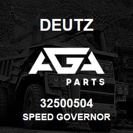 32500504 Deutz SPEED GOVERNOR | AGA Parts