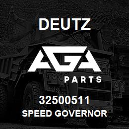 32500511 Deutz SPEED GOVERNOR | AGA Parts