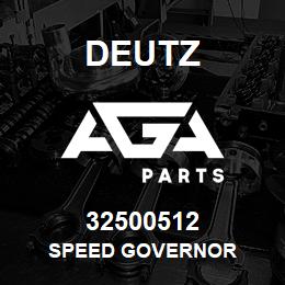 32500512 Deutz SPEED GOVERNOR | AGA Parts