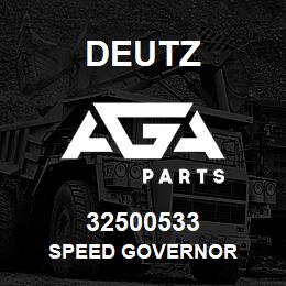 32500533 Deutz SPEED GOVERNOR | AGA Parts