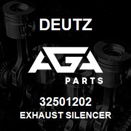 32501202 Deutz EXHAUST SILENCER | AGA Parts