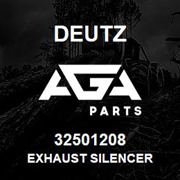 32501208 Deutz EXHAUST SILENCER | AGA Parts