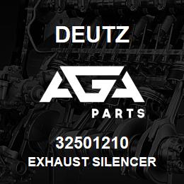 32501210 Deutz EXHAUST SILENCER | AGA Parts