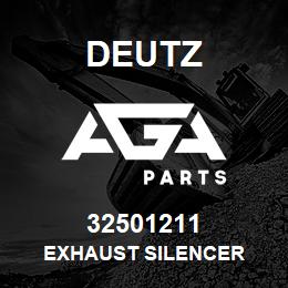 32501211 Deutz EXHAUST SILENCER | AGA Parts