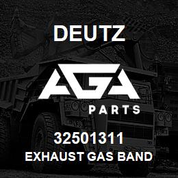 32501311 Deutz EXHAUST GAS BAND | AGA Parts