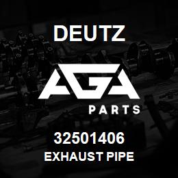 32501406 Deutz EXHAUST PIPE | AGA Parts