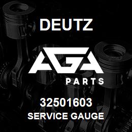 32501603 Deutz SERVICE GAUGE | AGA Parts