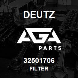 32501706 Deutz FILTER | AGA Parts