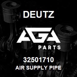 32501710 Deutz AIR SUPPLY PIPE | AGA Parts