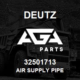 32501713 Deutz AIR SUPPLY PIPE | AGA Parts