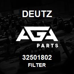 32501802 Deutz FILTER | AGA Parts