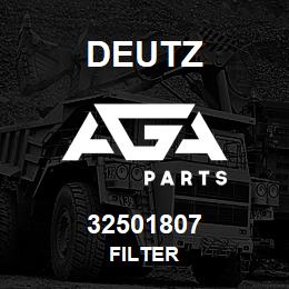 32501807 Deutz FILTER | AGA Parts