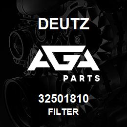 32501810 Deutz FILTER | AGA Parts