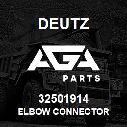 32501914 Deutz ELBOW CONNECTOR | AGA Parts