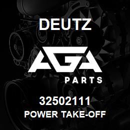 32502111 Deutz POWER TAKE-OFF | AGA Parts