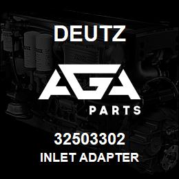 32503302 Deutz INLET ADAPTER | AGA Parts