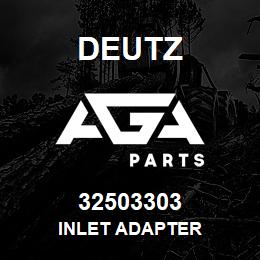 32503303 Deutz INLET ADAPTER | AGA Parts