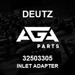 32503305 Deutz INLET ADAPTER | AGA Parts