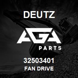 32503401 Deutz FAN DRIVE | AGA Parts