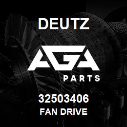 32503406 Deutz FAN DRIVE | AGA Parts