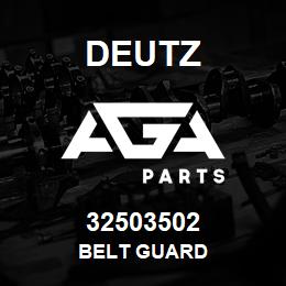 32503502 Deutz BELT GUARD | AGA Parts