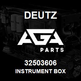 32503606 Deutz INSTRUMENT BOX | AGA Parts