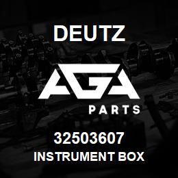 32503607 Deutz INSTRUMENT BOX | AGA Parts