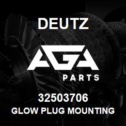 32503706 Deutz GLOW PLUG MOUNTING | AGA Parts