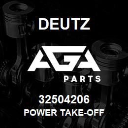 32504206 Deutz POWER TAKE-OFF | AGA Parts