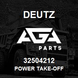 32504212 Deutz POWER TAKE-OFF | AGA Parts