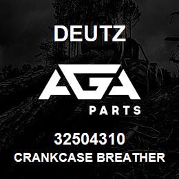 32504310 Deutz CRANKCASE BREATHER | AGA Parts