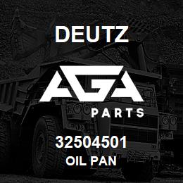 32504501 Deutz OIL PAN | AGA Parts