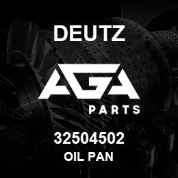 32504502 Deutz OIL PAN | AGA Parts